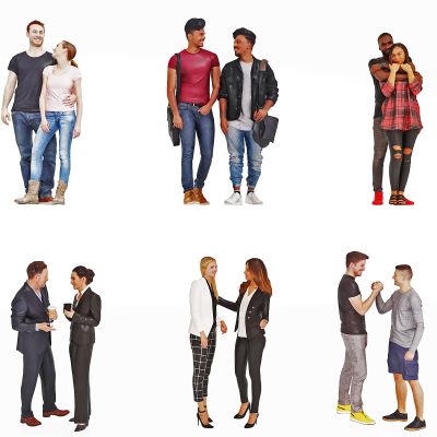 现代互动交谈人物