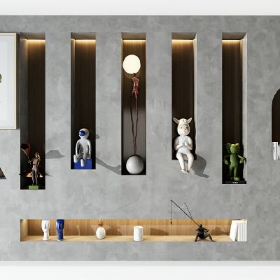 现代抽象人物雕塑饰品摆件