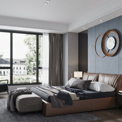 现代卧室