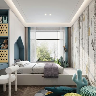 现代儿童房