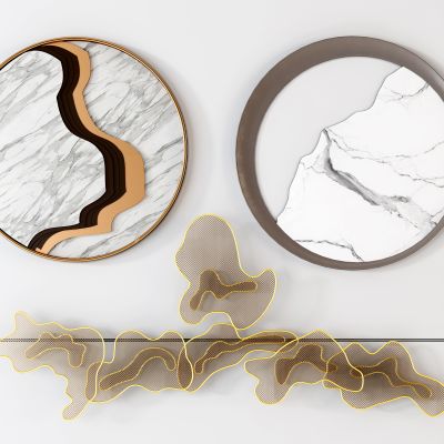 新中式轻奢墙饰挂件