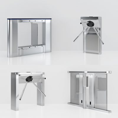 现代旋转门闸道闸