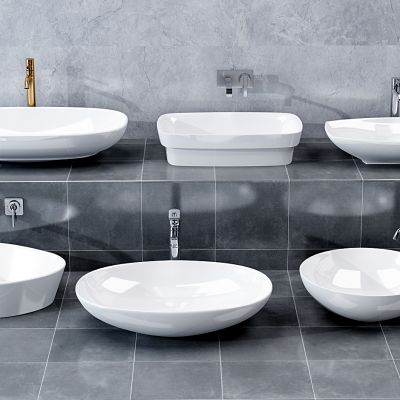 现代洗手盆台盆