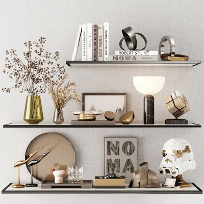 现代饰品摆件组合