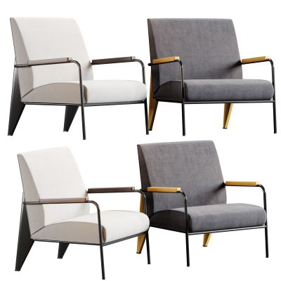 现代布艺休闲椅