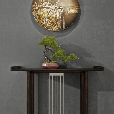 新中式玄关端景台