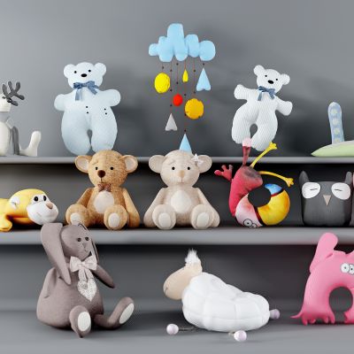 现代玩具布娃娃玩偶公仔