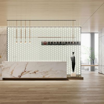 现代公司办公前台