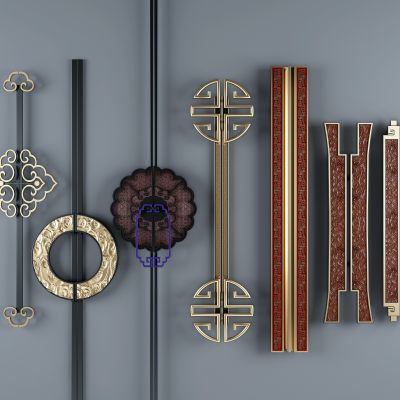 新中式拉手门把手