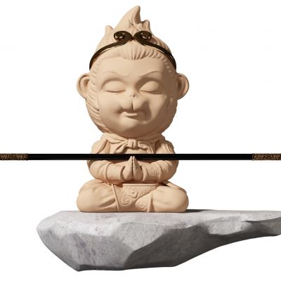 中式齐天大圣孙悟空雕塑