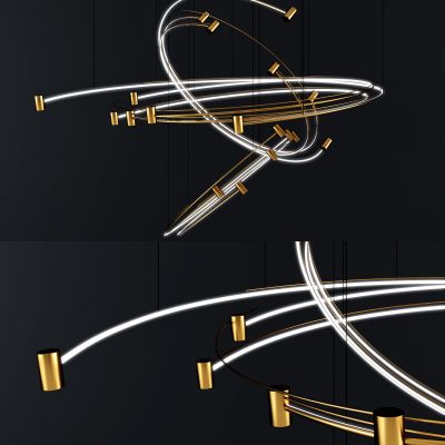 现代金属艺术吊灯