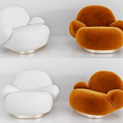 北欧丹麦单人沙发