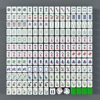 现代麻将麻将娱乐器材