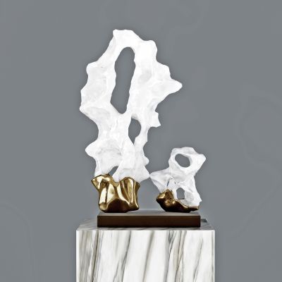 新中式太湖石石头雕塑摆件