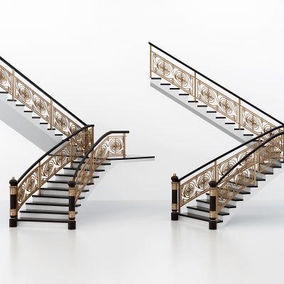 欧式铁艺楼梯