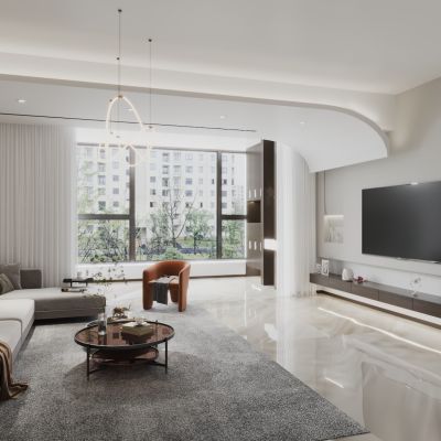 现代简约客厅