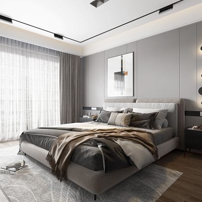 现代卧室
