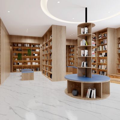 现代儿童阅览室