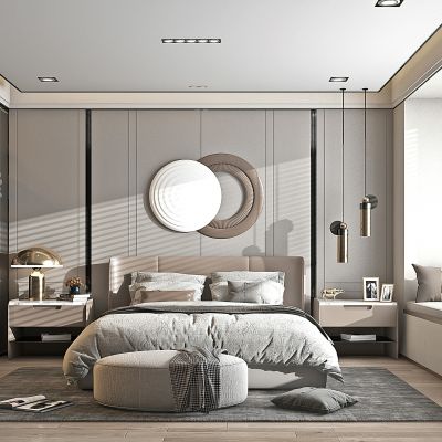 现代轻奢卧室