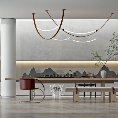 现代新中式茶室