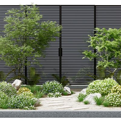 现代庭院景观小品