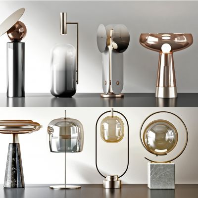 现代轻奢台灯组合