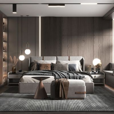 现代家居卧室