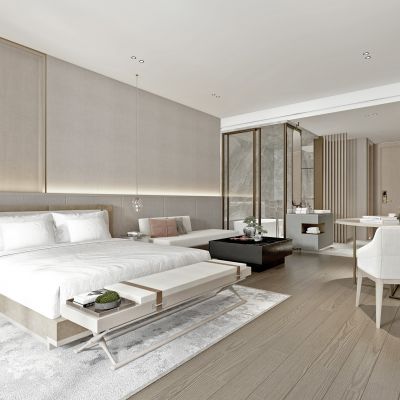 新中式酒店客房