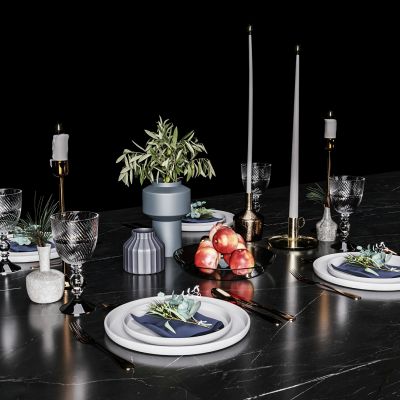 现代轻奢餐具摆件