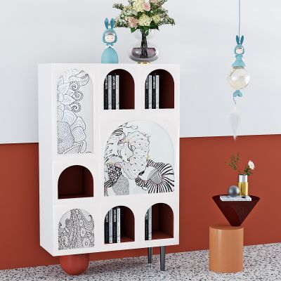 欧式创意边柜玄关柜装饰柜