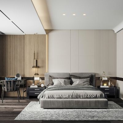 现代卧室