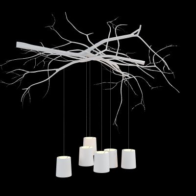 现代干树枝装饰吊灯