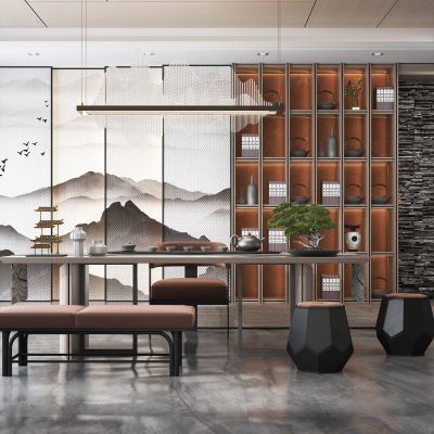 新中式茶室