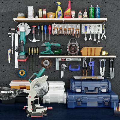 现代电动工具扳手电钻螺丝刀切割机工具组合