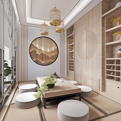 日式榻榻米茶室