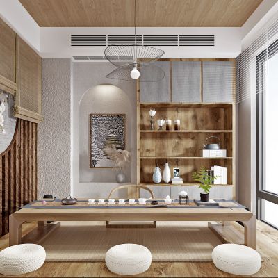 日式榻榻米茶室