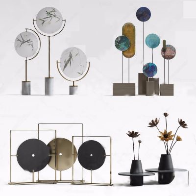 新中式艺术品摆件花瓶