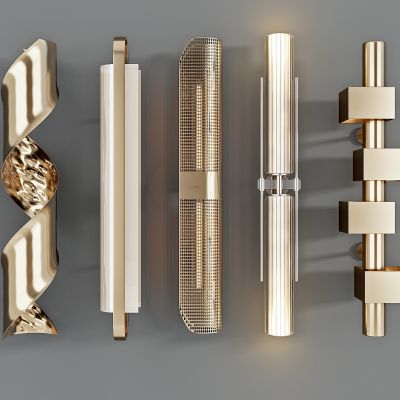 现代轻奢壁灯组合