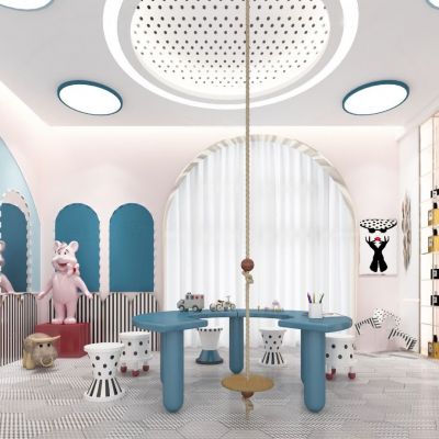 现代化妆品店儿童区