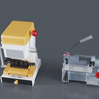 现代配钥匙机机械