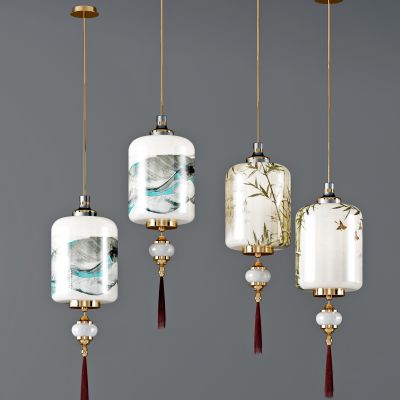 新中式灯笼吊灯