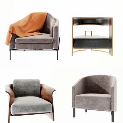 现代单人沙发