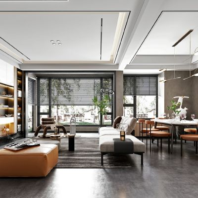 现代轻奢客餐厅