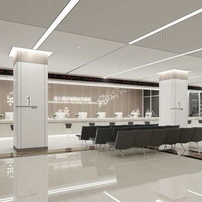 现代医院服务大厅