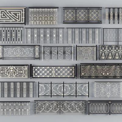 欧式法式雕花护栏栏杆扶手