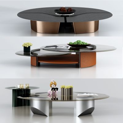 现代茶几边几组合