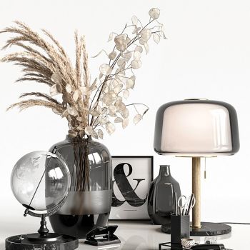 现代装饰品组合