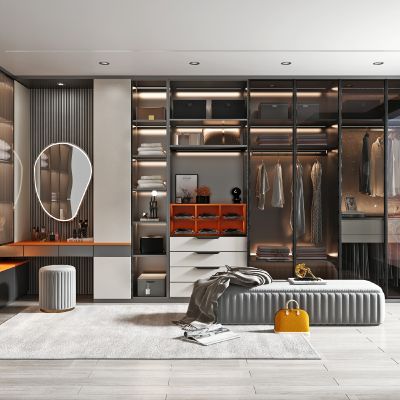 现代轻奢衣帽间