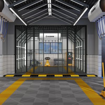 现代汽车美容维修售后维修车间店