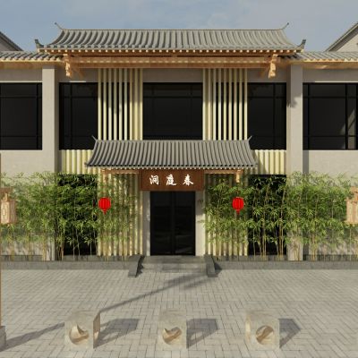 现代外景户外建筑